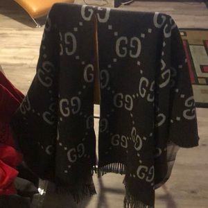 Gucci Wool Poncho